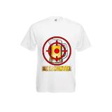 Tricou barbatesc personalizat Fruit of the loom, alb, Beer hunter  XL