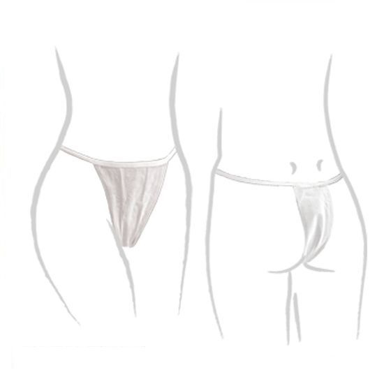 Tanga Dama Unica Folosinta Alb 100 buc - Airclean Thong Female White