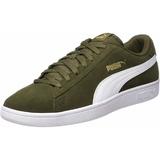 Pantofi sport unisex Puma Smash v2 36498941, 42.5, Verde