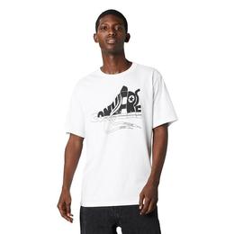 Tricou barbati Converse Art Tee 10018553-102, XL, Alb