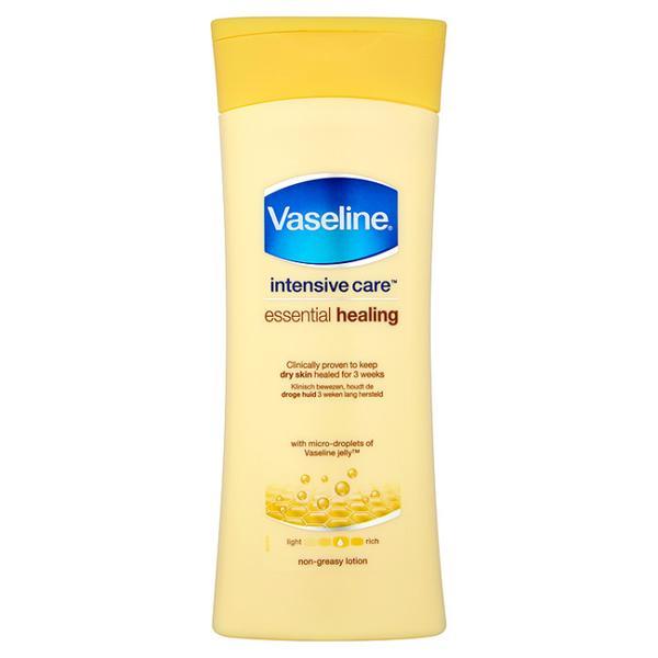 Lotiune de corp pentru piele uscata, sensibila Vaseline Intensive Care Essential Healing, 400ml