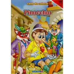 Pinocchio - Carte de colorat, editura Eurobookids