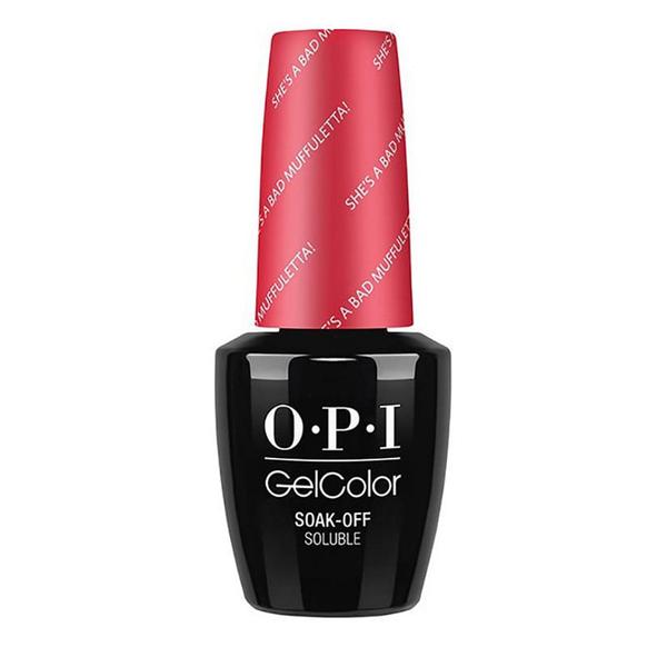 Lac de Unghii Semipermanent - OPI Gel Color She's A Bad Muffuletta, 15 ml