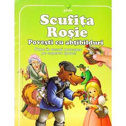 Scufita Rosie. Povesti cu abtibilduri - Lipesc si citesc povesti, editura Gama