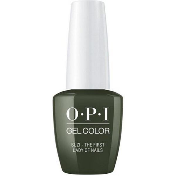 Lac de Unghii Semipermanent - OPI Gel Color Suzi The First Lady of Nails, 15 ml