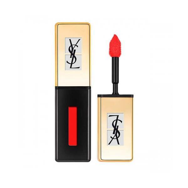 Ruj yves saint laurent rouge pur couture glossy stain lichid 203 eau de corail 3.8ml