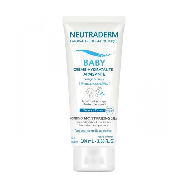 Neutraderm baby cremă hidratantă calmantă față șI corp 100ml