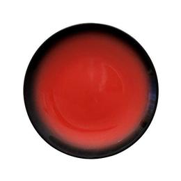 Farfurie GURAL colectia MARMARIS-BLACK/RED 25cm