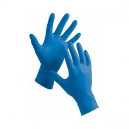 Manusi Nitril Albastre Marimea M - Safir Nitril Examination Blue Gloves Powder Free M