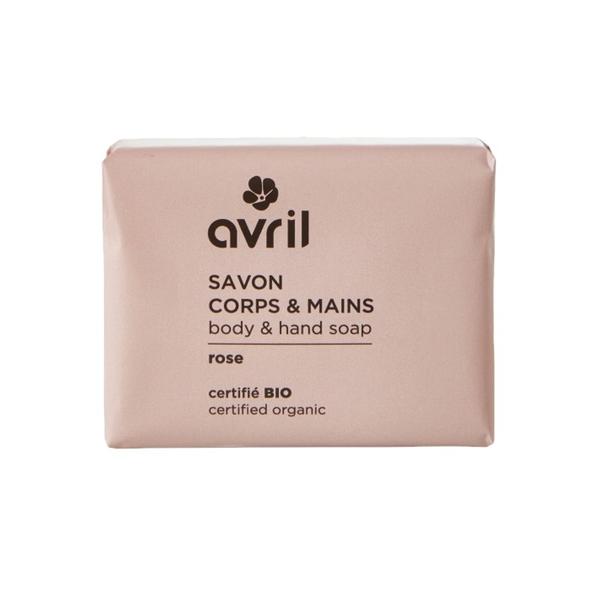 Sapun Bio cu Aroma de Trandafiri Avril, 100 g