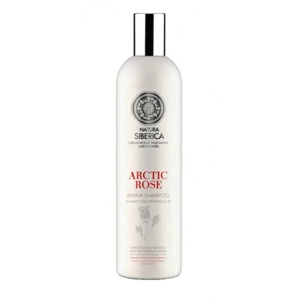 Sampon Reparator pentru Par Uscat sau Deteriorat Arctic Rose Copenhagen Natura Siberica, 400ml