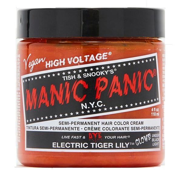 Vopsea Directa Semipermanenta - Manic Panic Classic, nuanta Electric Tiger Lily, 118 ml