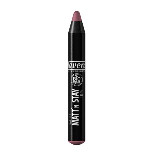 Ruj Bio Matt'n Stay Lips Rose 01 Lavera, 3g