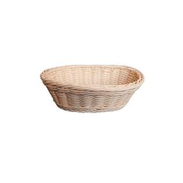 Cos RAKI oval paine ,fructe, legume servire 23,5x15xH7cm rezistent la apa se poate spala in masina de spalat vase culoare natural