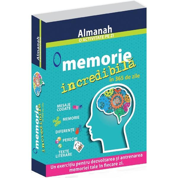 O memorie incredibila in 365 de zile, editura Didactica Publishing House