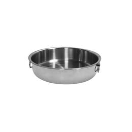 Tava rotunda RAKI inox pentru copt 32x8cm cu manere