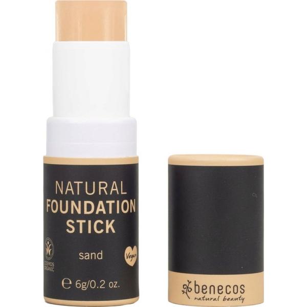 Foundation Stick Bio Sand pentru Ten Mediu Benecos, 6g