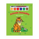 Animale domestice - Miracolul culorilor - Carte de colorat, editura Prut