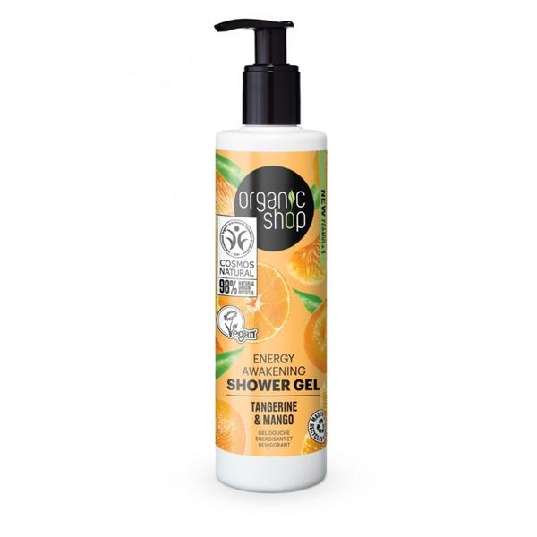 Gel de Dus Bio cu Mango si Mandarine Energy Awakening Organic Shop, 280 ml