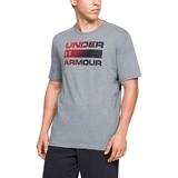 Tricou barbati Under Armour Issue Wordmark 1329582-036, XXL, Gri