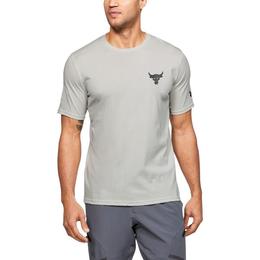 Tricou barbati Under Armour Project Rock Snake Short Sleeve 1351581-110, L, Crem