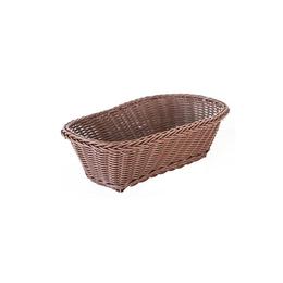 Cos servire paine ,fructe, legume dreptunghiular RAKI 26x14x9cm rezistent la apa culoare cafea