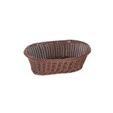 Cos servire paine ,fructe, legume oval RAKI  28x17x9cm rezistent la apa  culoare cafea