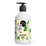 Sapun Lichid Hidratant cu Menta si Iasomie Mint & Jasmine Organic Shop, 500 ml