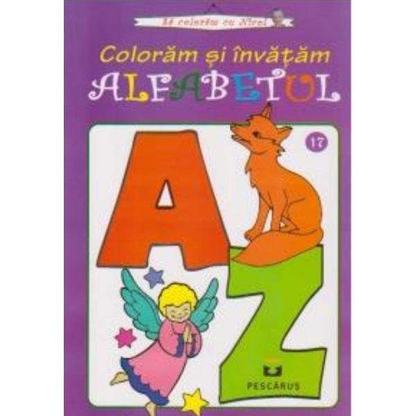 Coloram si invatam alfabetul, editura Pestalozzi