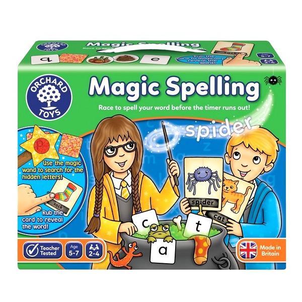 Joc educativ - Magic spelling. Silabisirea magica