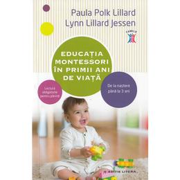 Educatia montessori in primii ani de viata - Paula Polk Lillard, Lynn Lillard Jessen, editura Litera