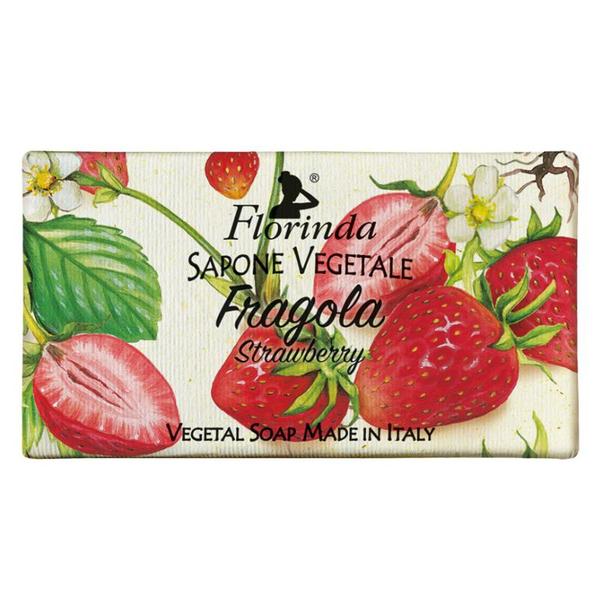 Sapun Vegetal cu Capsuni Florinda La Dispensa, 100 g