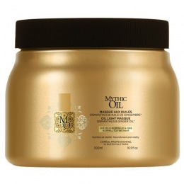 Masca Nutritiva pentru Par Normal si Fin - L&#039;oreal Professionnel Mythic Oil Light Masque 500 ml