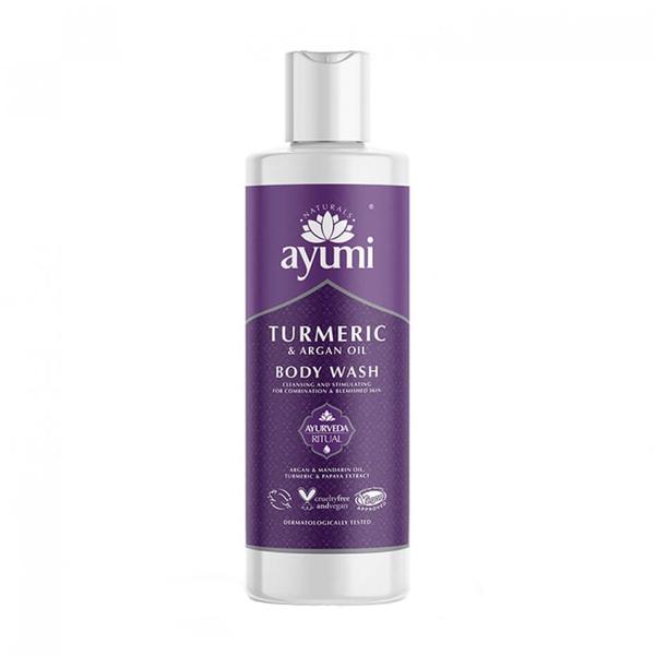 Gel de dus cu Turmeric si Ulei de Argan Ayumi, 250ml