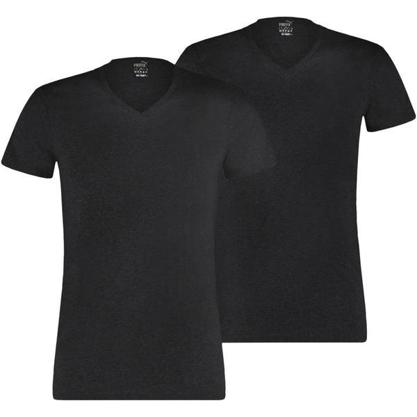 Tricou barbati Puma V-Neck 90730601, M, Negru