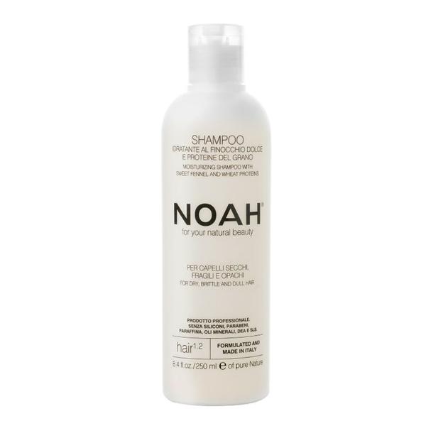 Sampon Natural Hidratant cu Fenicul pentru Par Uscat, Fragil si Lipsit de Stralucire 1.2 Noah, 250ml