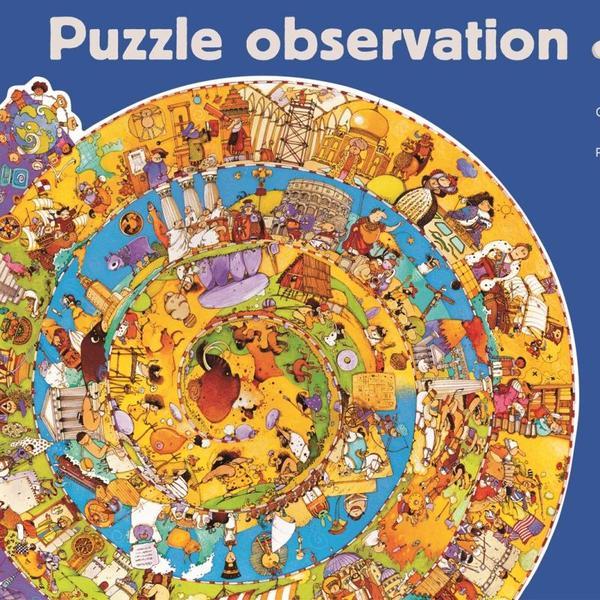 Puzzle observatie - Evolutie Djeco