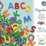 83 Litere magnetice pentru copii - Set educativ alfabet