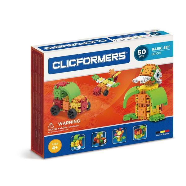 Set de construit Clicformers-Basic 50 piese