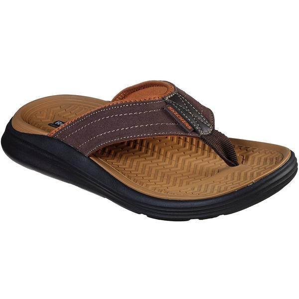 Slapi barbati Skechers Sargo-Reyon 204071/CHOC, 41, Maro