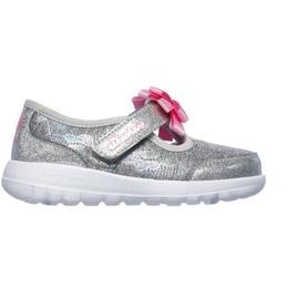 Pantofi sport copii Skechers GOwalk JoyBitzy Bitty 82090N/GYPK, 26, Gri