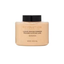 Pudra pentru fata, Makeup Revolution Luxury Baking Powder Banana, 42 g