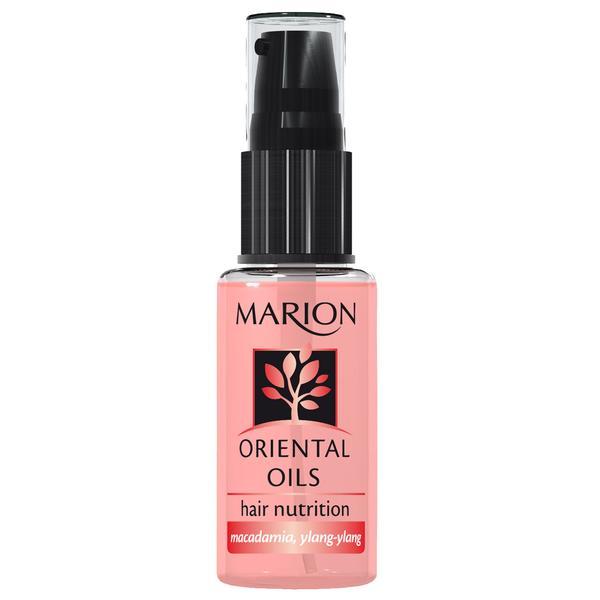 Ulei Pentru Par, Marion, Oriental Oils, Pentru Hranire, Cu Macadamia Si Ylang- Ylang, 30 m l