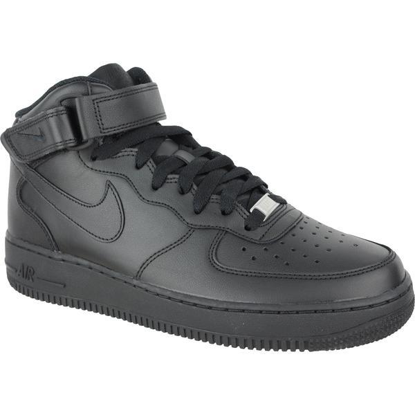 Pantofi sport barbati Nike Air Force 1 Mid '07 315123-001, 42, Negru