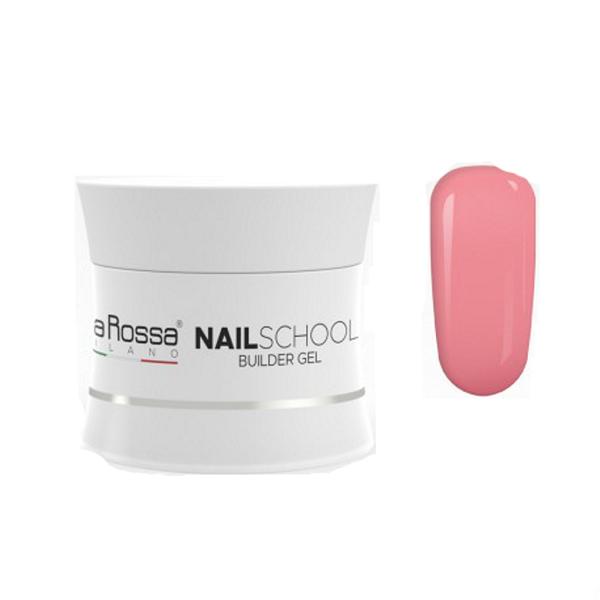 Gel Constructie NailSchool Lila Rossa, 50 g - nuanta cover dark