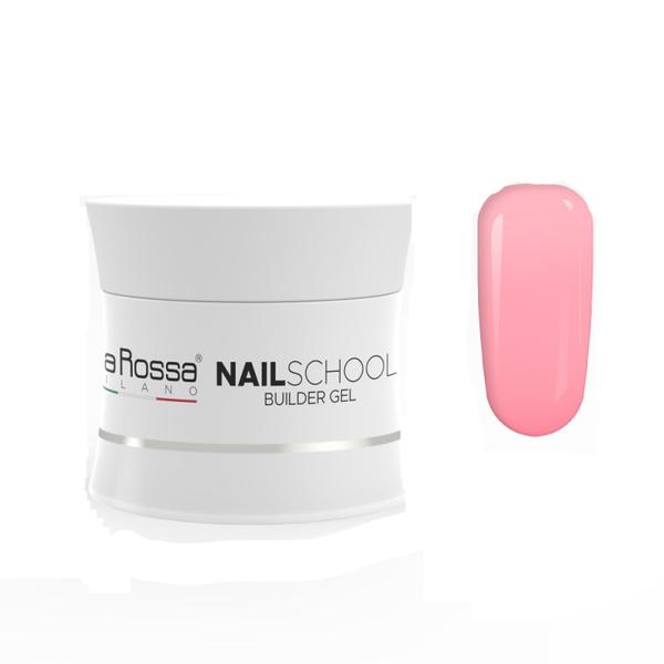 Gel Constructie NailSchool Lila Rossa, 30 g - nuanta dark french pink