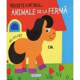 Priveste si atinge... Animale de la ferma, editura Girasol