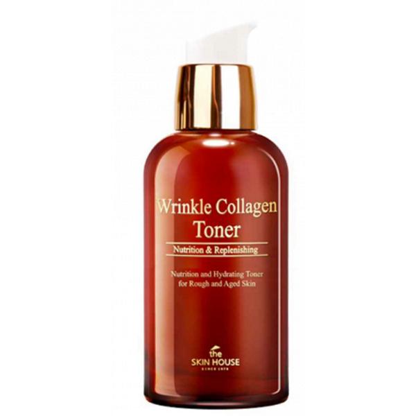 Toner Antirid cu Colagen The Skin House Wrinkle Collagen, 130 ml