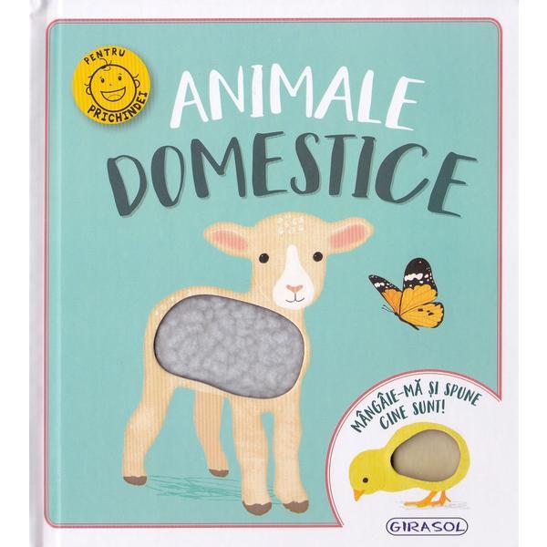 Mangaie-ma si spune cine sunt! Animale domestice, editura Girasol