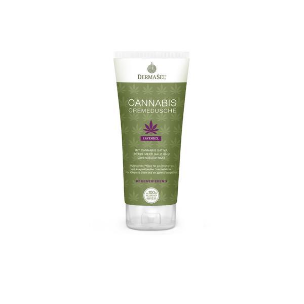 Crema de dus cu cannabis, lavanda si minerale Dermasel 200 ml